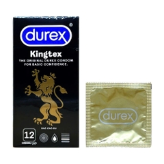 Bao cao su Durex Kingtex ôm sát truyền nhiệt