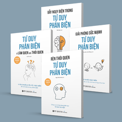 Combo 4 cuốn Tư Duy Phản Biện