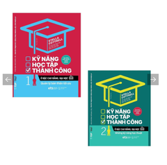 Combo 2 cuốn Kỹ Năng Học Tập Thành Công Ở Bậc Cao Đẳng, Đại Học