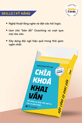 Flashcard Chìa khóa khai vấn – 48 tình huống coaching thực tế giúp đội ngũ tự tìm ra giải pháp