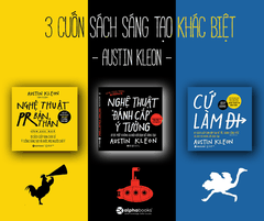 Combo 3 Cuốn: Nghệ Thuật PR Bản Thân + Nghệ Thuật Đánh Cắp Ý Tưởng + Cứ Làm Đi