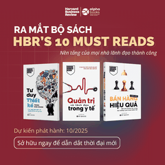 Combo HBR’s 10 Must Reads – Bộ 3 Cuốn Sách Tư Duy Chiến Lược Cho Lãnh Đạo Hiện Đại