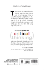 Tư Duy Biện Luận (Critical Thinking)