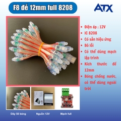 F8 full IC 8208 ATX điện áp 12V ( dây 50 bóng )