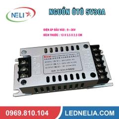 NGUỒN LED TRÊN ÔTÔ 5V30A