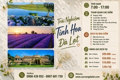 TOUR TRẢI NGHIỆM TINH HOA ĐÀ LẠT MỚI & CŨ I TOUR 1 NGÀY