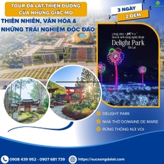 TOUR ĐÀ LẠT 3 NGÀY 2 ĐÊM