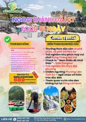 TOUR NGOẠI THÀNH ĐÀ LẠT | TOUR 1 NGÀY