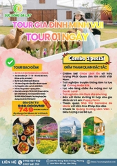 TOUR GIA ĐÌNH MÌNH VUI I TOUR 1 NGÀY
