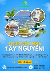 TOUR TRẢI NGHIỆM THÁC DATANLA - CÁP TREO - ĐỈNH NÚI LANGBIANG
