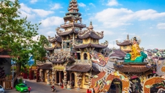 TOUR SĂN MÂY  – CHÙA LINH PHƯỚC - VƯỜN CẨM TÚ  | TOUR NỬA NGÀY