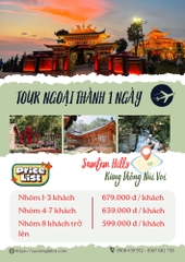 TOUR NGOẠI THÀNH ĐÀ LẠT 1 NGÀY