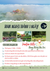 TOUR NGOẠI THÀNH ĐÀ LẠT 1 NGÀY