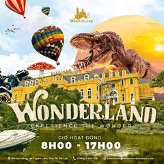 VÉ THAM QUAN KHU DU LỊCH WONDER LAND ĐÀ LẠT