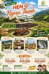 Tour 1 Ngày Hẹn Ở Ngoại Thành