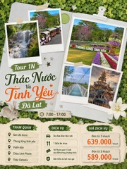 Đà Lạt THÁC NƯỚC VÀ TÌNH YÊU