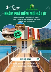 TOUR DU LỊCH NỘI THÀNH ĐÀ LẠT