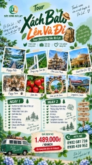 Tour 2N1D Xách Balo Lên Đà Lạt