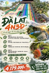 Tour 4N3D Đi Đà Lạt
