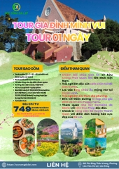 TOUR GIA ĐÌNH MÌNH VUI I TOUR 1 NGÀY