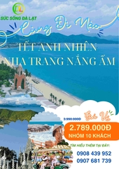 TOUR NHA TRANG NẮNG ẤM | 3 NGÀY 2 ĐÊM