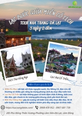 NHA TRANG -DALAT 3N2Đ