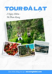 Tour tham quan Phan Rang-Đà Lạt 2 Ngày 1 Đêm