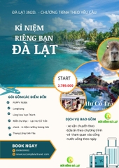 Tour 3N2Đ - thiết kế theo yêu cầu của khách
