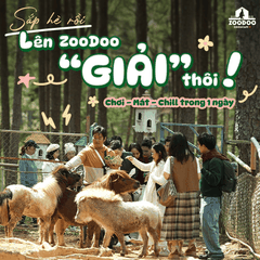 VÉ THAM QUAN SỞ THÚ ZOODOO ĐÀ LẠT