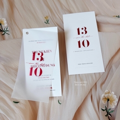 3 lá 453 - Thiệp hiện đại phong cách Minimal