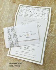 Ngang 09 - Mẫu lá nhiều sắc màu nổi bật, sang trọng