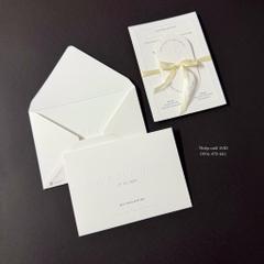 PB 527 - Thiệp tối giản thúc nổi