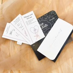 Thiệp theo ý tưởng - Từ thanh xuân đến trưởng thành