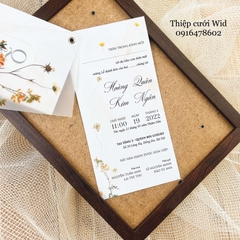 3 lá 345 - Hoa cỏ khô phong cách Vintage