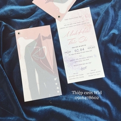 3 lá 352 - Thiệp hình phác họa CDCR