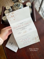Ngang 359 - Thiệp hoa nhí Vintage