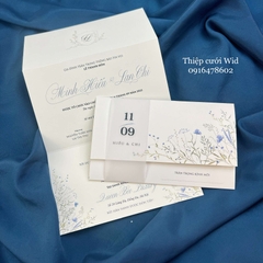 Ngang 360 - Thiệp hoa nhí Vintage