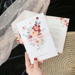 254 CN - Mẫu hoa nước loang sắc màu pastel