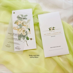 3 lá 381 - Hoa lá sắc xanh sang trọng, nổi bật