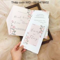 299 CN - Thiệp Hoa Hồng dây leo nhẹ nhàng, tinh tế