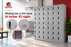 Những lưu ý khi mua tủ locker 42 ngăn