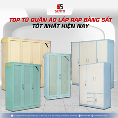 Điểm danh 10 mẫu tủ quần áo lắp ráp bằng sắt tốt nhất hiện nay