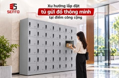 Xu hướng lắp đặt tủ gửi đồ thông minh tại điểm công cộng