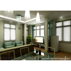 Thiết kế nội thất căn hộ 36/575 Kim Mã