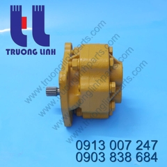 Bơm thủy lực bánh răng hàn quốc - Bơm Lái Máy Ủi Komatsu D20P-5 D20P-6 D20P-7, D20P-8