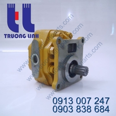 Bơm thủy lực bánh răng hàn quốc - Bơm Hộp Số Máy Ủi Komatsu D53P-17 D53-16 D53-18 D58-1