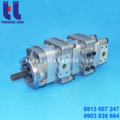 Bơm Thủy Lực - Bơm Bánh Răng - Bơm Chính 705-41-08090  Xe Đào Komatsu PC40-7C, PC50UU-2E, PC40T-7, PC40R-7 - Bơm Ba Tầng