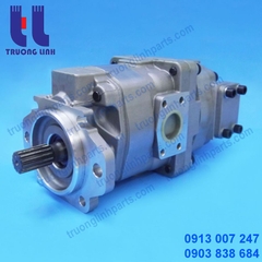Bơm Thủy Lực Bánh Răng – Bơm Lái 705-52-30280 Máy Xúc Lật  Komatsu WA470-3 WA450-3 - Bơm Hai Tầng