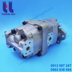 Bơm Thủy Lực Bánh Răng – Bơm Lái 705-52-30280 Máy Xúc Lật  Komatsu WA470-3 WA450-3 - Bơm Hai Tầng