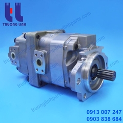 Bơm Thủy Lực Bánh Răng – Bơm Lái 705-52-30280 Máy Xúc Lật  Komatsu WA470-3 WA450-3 - Bơm Hai Tầng